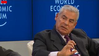 César Villanueva resalta interés por Perú en Foro Económico Mundial
