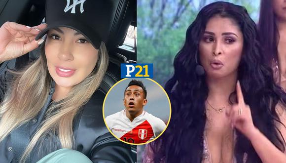La aún esposa del futbolista peruano continúa arremetiendo contra la cantante de cumbia. (Foto: Instagram)