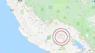 IGP: sismo de magnitud 4.5 se registró en Cusco