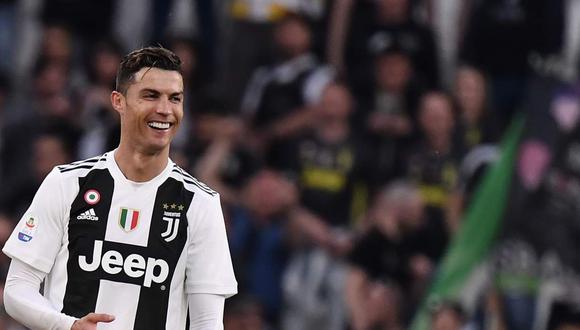 Cristiano Ronaldo analizó su primer año vistiendo la camiseta de Juventus. (Foto: AFP)