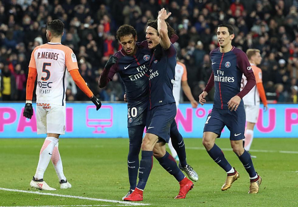 PSG se mantiene puntero en la liga francesa de fútbol. (Getty Images)