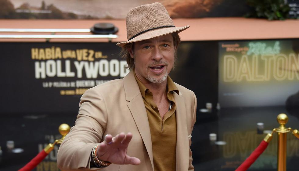 Brad Pitt está en México para presentar “Once Upon a Time… in Hollywood”. (Foto: AFP)