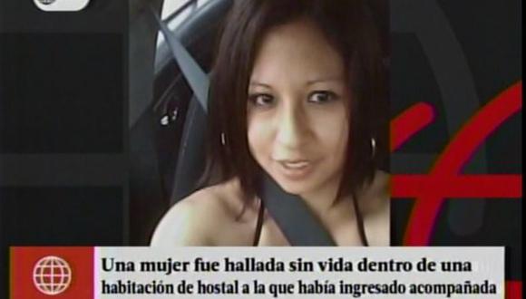 Jackeline Layme Rivera murió por asfixia mecánica, consignó la Dirincri. (América Noticias)