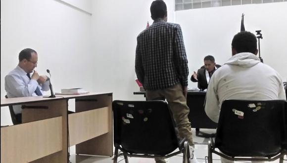Juan Diego Arteaga Campos y King Kenhiro Sharriff Guzmán Fonseca fueron los procesados. (Fiscalía)