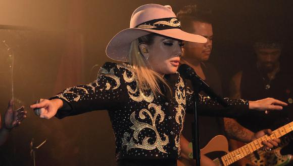 Lady Gaga presentó nuevas canciones en concierto en Nashville (Getty)
