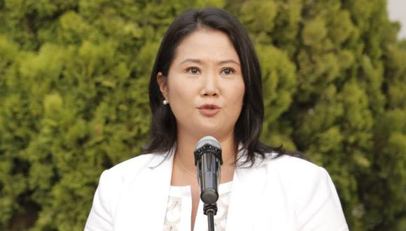 Keiko Fujimori sobre el caso Odebrecht: "Pido celeridad a la Fiscalía". (Piko Tamashiro/Perú21)