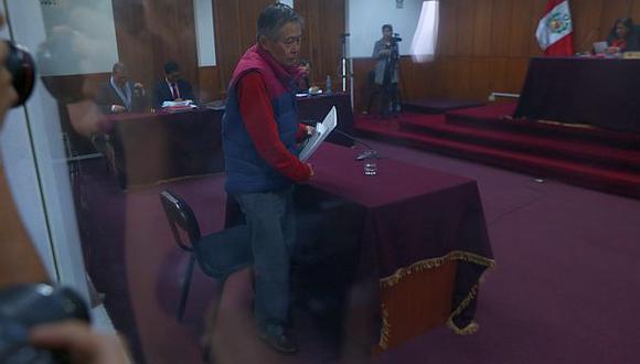 Fujimori durante nueva audiencia sobre los diarios ‘chicha’