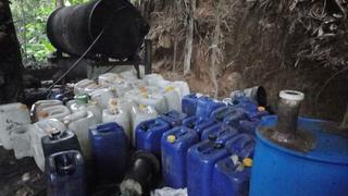Mininter: destruyen seis laboratorios rústicos para elaboración de droga en el Vraem