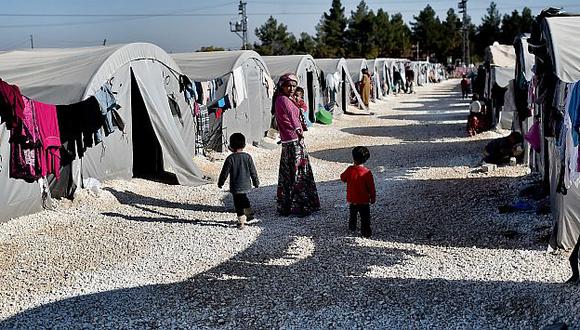 Ayuda a refugiados sirios fue suspendida el pasado 1 de diciembre por falta de financiación. (AFP)