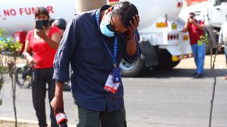Paro de transportistas: denuncian que periodista fue agredido por manifestantes en la Carretera Central