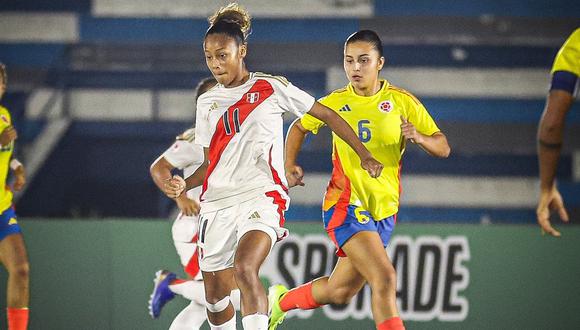 Perú cayó 1-0 ante Colombia por el Sudamericano Femenino Sub-20. (Foto: Selección Peruana)