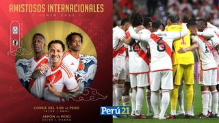 La Selección Peruana confirmó sus próximos dos amistosos: contra Corea del Sur y Japón en junio