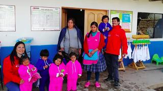 Cuna Más entregará más de 14 mil kits de abrigo para contrarrestar efectos de heladas en Cusco