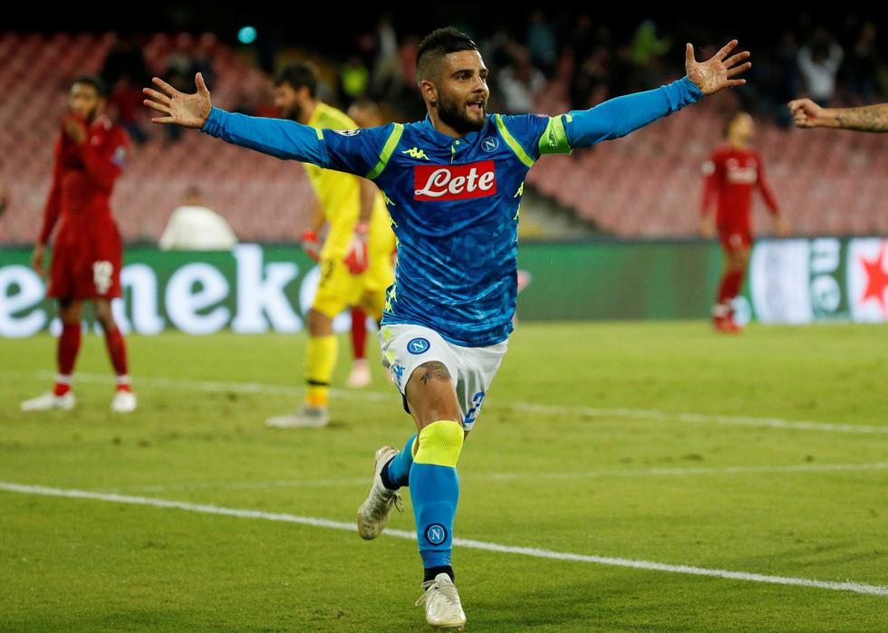 Napoli logró una agónica victoria 1-0 ante Liverpool por la Champions League. (Reuters)