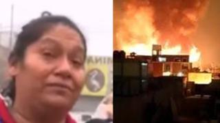 Madre pierde los ahorros de toda su vida en incendio de Ate: “Eran para la universidad de mi hija”