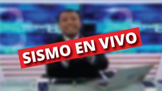 Así se vivió el sismo de ayer en estos noticieros de la televisión peruana [VIDEOS]