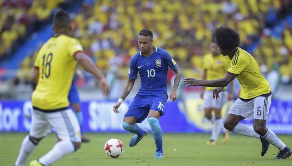 Las selecciones de Brasil y Colombia reaparecen tras la Copa América. (Foto: AFP)