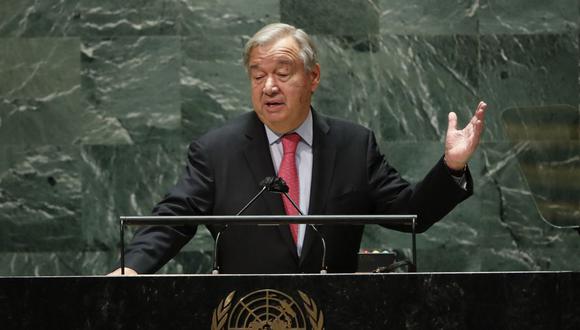 El secretario general de la ONU, António Guterres, también manifestó su preocupación por zonas que están sufriendo un impacto desproporcionado de la violencia. (Foto: Eduardo MUNOZ ALVAREZ / AFP)