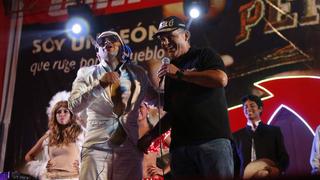Daniel Urresti: 'Zumba' animó su mitin en San Juan de Lurigancho [Fotos y video]