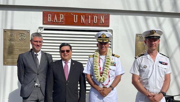 Buque Escuela del Perú B.A.P. “Unión” arribó a Tahití, primer punto de recalada de su travesía alrededor del mundo.