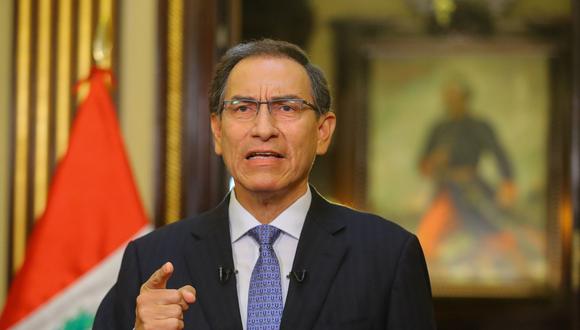 Presidente Martín Vizcarra se pronunció respecto a la migración venezolana en la región. (Foto: Referencial/Andina)