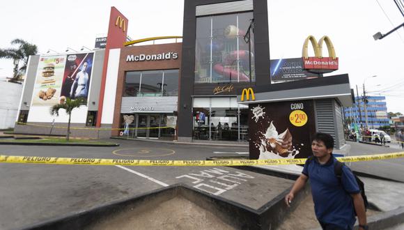 Local de McDonald's fue clausurado por la Municipalidad de Pueblo Libre. (Renzo Salazar/GEC)