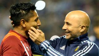 El tremendo saludo entre la 'Pulga' Ruidíaz y Jorge Sampaoli antes del partido