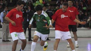 Evo Morales invita a Humala a jugar una ‘pichanga’