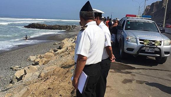 Costa Verde: Guardacostas de la Marina resguardan La Pampilla. (Rafael Cornejo)