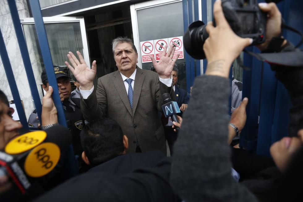 A su llegada a la Fiscalía, evitó dar declaraciones a la prensa. (Foto: Mario Zapata)