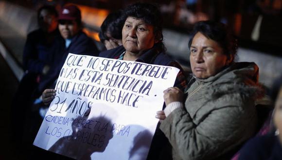Sala Penal Nacional dictó sentencia por el asesinato de 69 ayacuchanos. (Atoq Ramón)