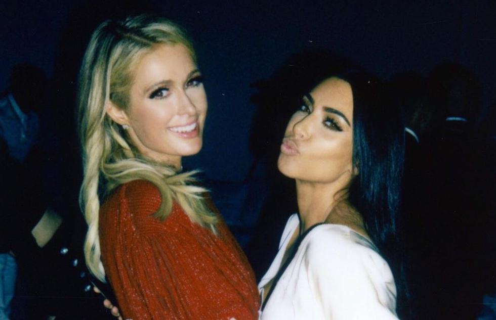Kim Kardashian subió unas fotografías junto a Paris Hilton en su cuenta personal de Instagram. (FOTO: Instagram)