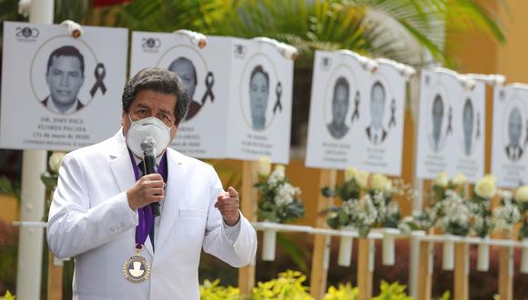 Por otro lado, el Colegio Médico del Perú (CMP) hizo un llamado a la clase política para enfrentar la crisis sanitaria que afronta el país debido al COVID-19.  (Foto: GEC)