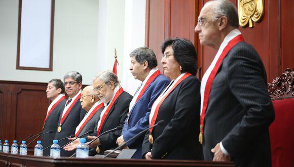 Seis de los siete magistrados tienen mandato vencido desde junio del 2019 (TC).