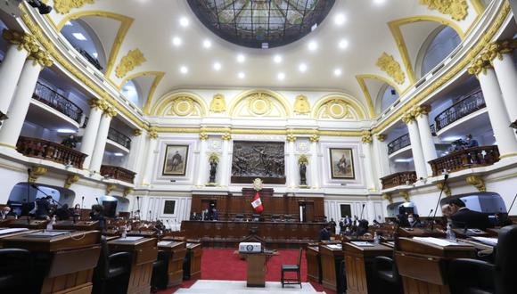 Con 93 votos a favor se aprobó la modificación de autoría de José Luna Gálvez (Podemos Perú). (Foto: Congreso)