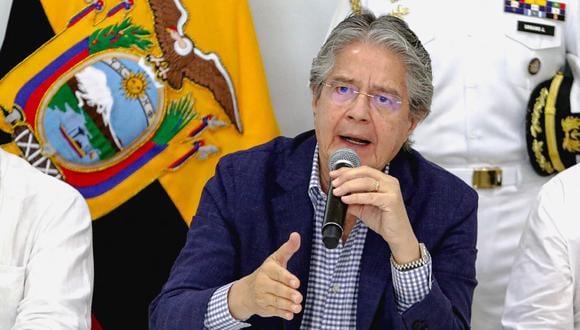 El presidente Guillermo Lasso espera jornada electoral "en paz" y confía en "desterrar demagogia y autoritarismo". (Foto: Prensa de la Presidencia de Ecuador / AFP)