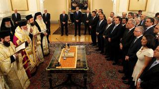 Grecia: Jura nuevo gabinete de Samaras