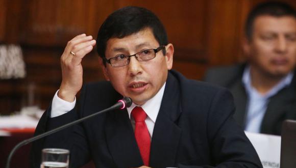Ministro de Transportes y Comunicaciones, Edmer Trujillo, acudió a la Comisión de Defensa del Consumidor del Congreso.&nbsp;(Foto: Andina)