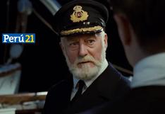 Muere capitán del Titanic: Actor Bernard Hill falleció a los 79 años