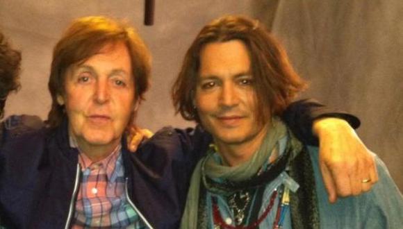 Johnny Depp y Paul McCartney juntos en proyecto musical. (burtonland.ru)