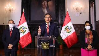Presidente Vizcarra: “Si quieren vacarme aquí estoy, no voy a renunciar”