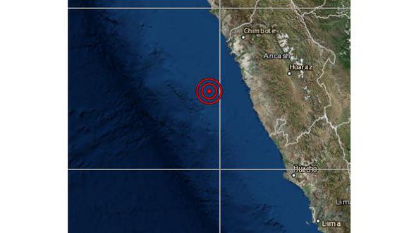 Un sismo de magnitud 4,1 se registró en la provincia de Casma, en Áncash, la noche del viernes 20:46 horas. (Foto: IGP)