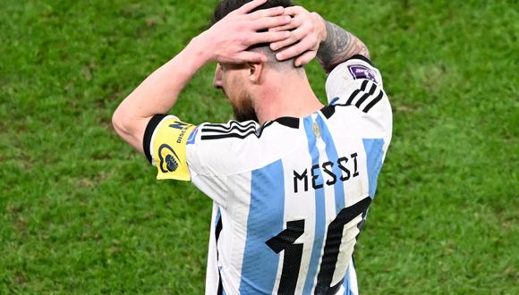 Lionel Messi cobró los cinco penales de Argentina y anotó cuatro (Foto: AFP).