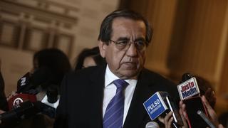 Del Castillo negó que Congreso busque amedrentar a fiscal Domingo Pérez