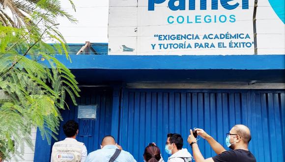 Autoridades investigan brutal agresión a escolar por parte de sus compañeros de colegio Pamer de Piura. (Foto: Indecopi)
