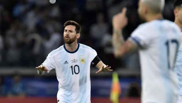 Argentina y Qatar se enfrentan por la fecha 3 de la Copa América 2019 en Porto Alegre. Conoce los horarios y canales para seguir el encuentro clave. (Foto: AFP)