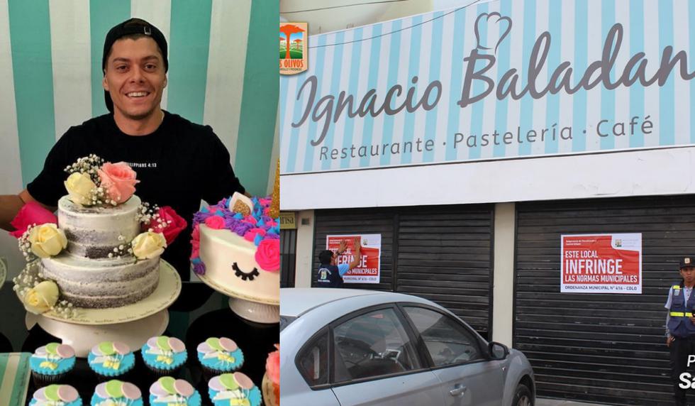 Ignacio Baladán: Cierran pastelería del chico reality en Los Olivos. (Instagram)