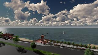 Callao: La Perla construirá en la Av. Costanera un mirador turístico frente al mar