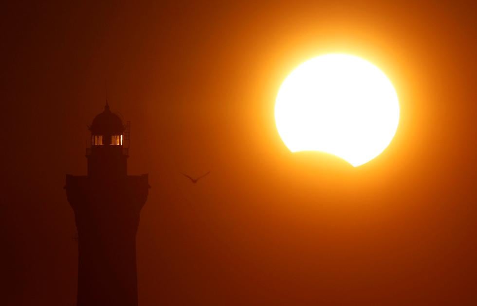 Eclipse Solar: Las mejores fotos del evento astronómico (Reuters)