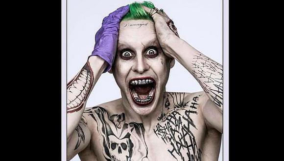 Así luce el ‘Joker’ de Jared Leto. No ha dejado indiferente a nadie. (Twitter)